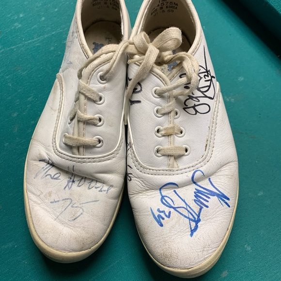 Other - Autographed sneakers; buffalo bills:Jim Kelly etc.